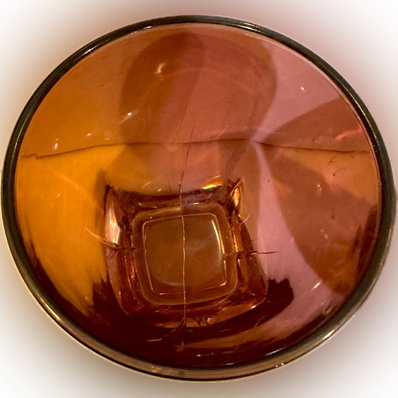 VTG CRANBERRY PURPLE ACRYLIC APOTHECARY TOOTHBRUSH HOLDER TUMBLER SET FLAWED 4” - Picture 2 of 7